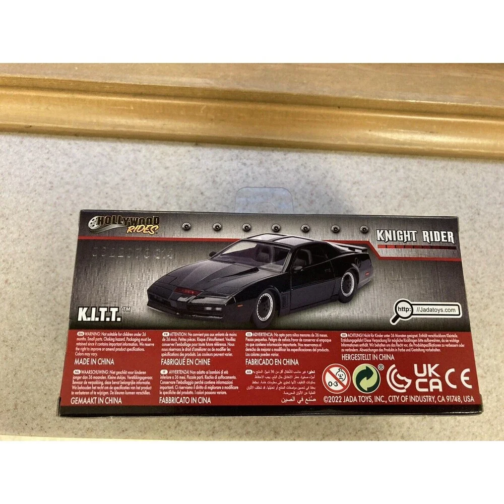 NEW SEALED 2022 Jada Knight Rider Hollywood Rides KITT 1:32 Scale Die-Cast Car